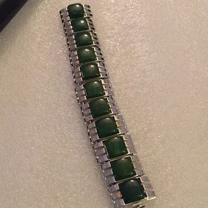 Vintage jade bracelet
